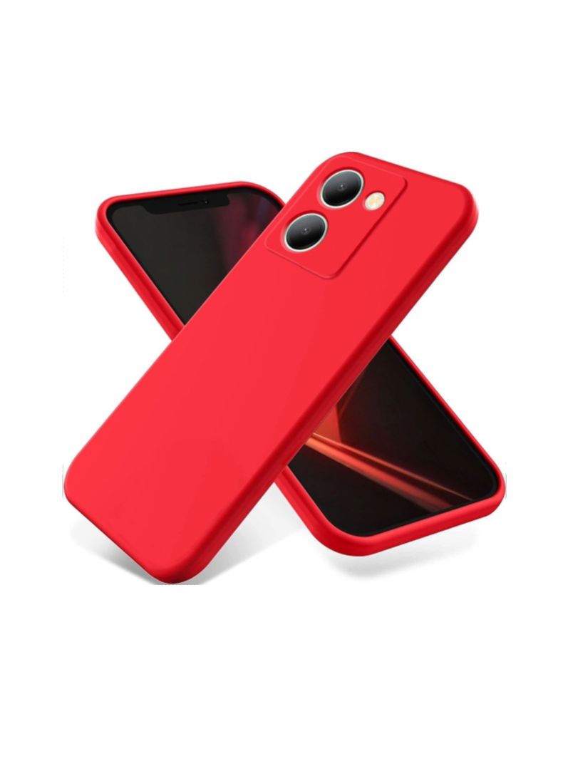 Carcasa Silicona Para Vivo Y36 5g Azul Rey-3