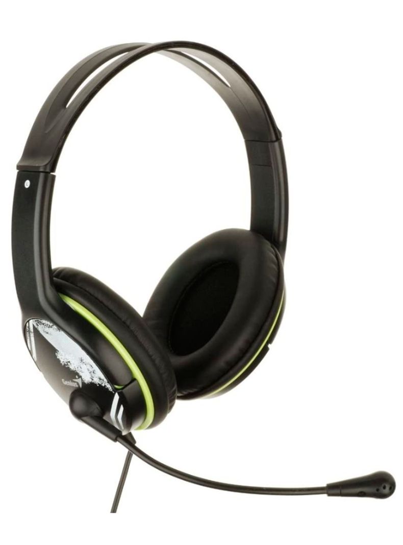 Audifono Con Microfono Cable Conexión Auxiliar Genius HS-400-1