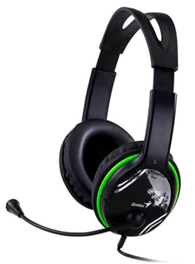 Audifono Con Microfono Cable Conexión Auxiliar Genius HS-400-2