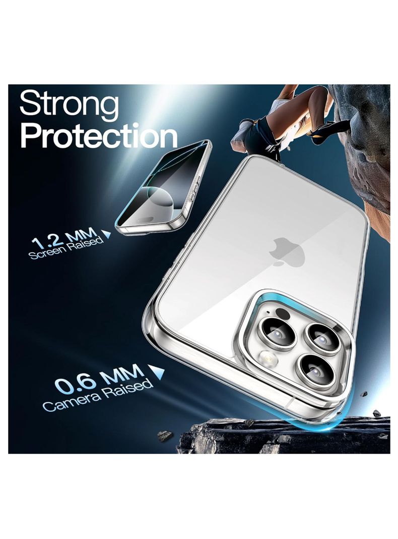 Carcasa Transparente Space Para iPhone 16 Pro Max-2