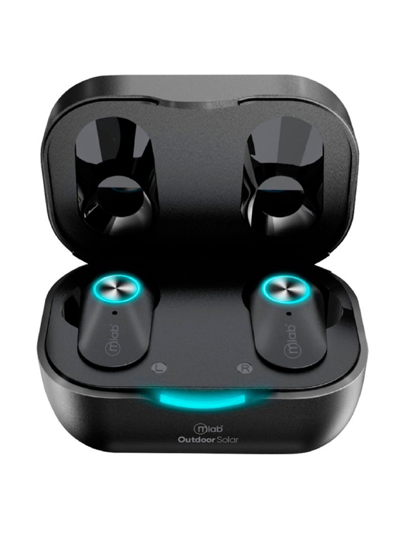 Audifonos Inalambrico Bluetooth Con Carga Solar 9359 Negro