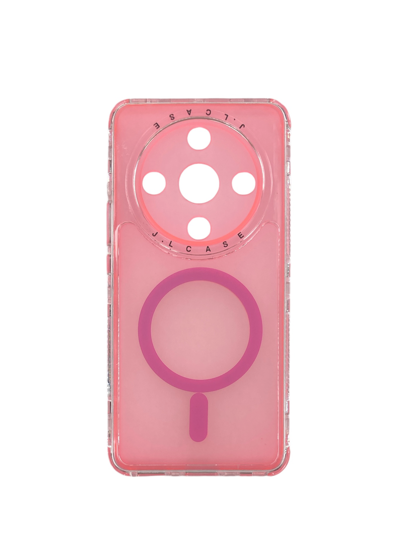 Carcasa Antigolpe 360 Para Honor Magic 6 Lite Magsafe Rosa-0