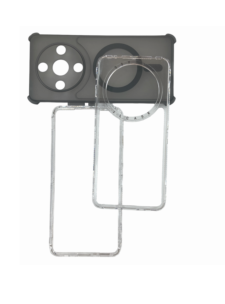 Carcasa Antigolpe 360 Para Honor Magic 6 Lite Magsafe Rosa-1