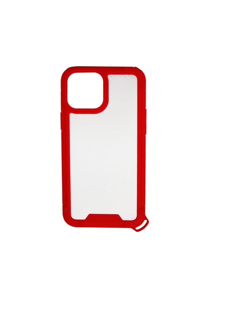 Carcasa Anti-Golpe Para iPhone 13 Pro Max Rojo-0
