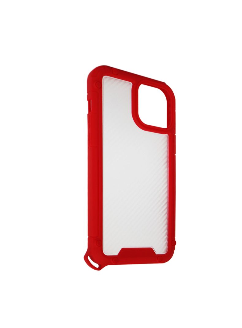 Carcasa Anti-Golpe Para iPhone 13 Pro Max Rojo-2