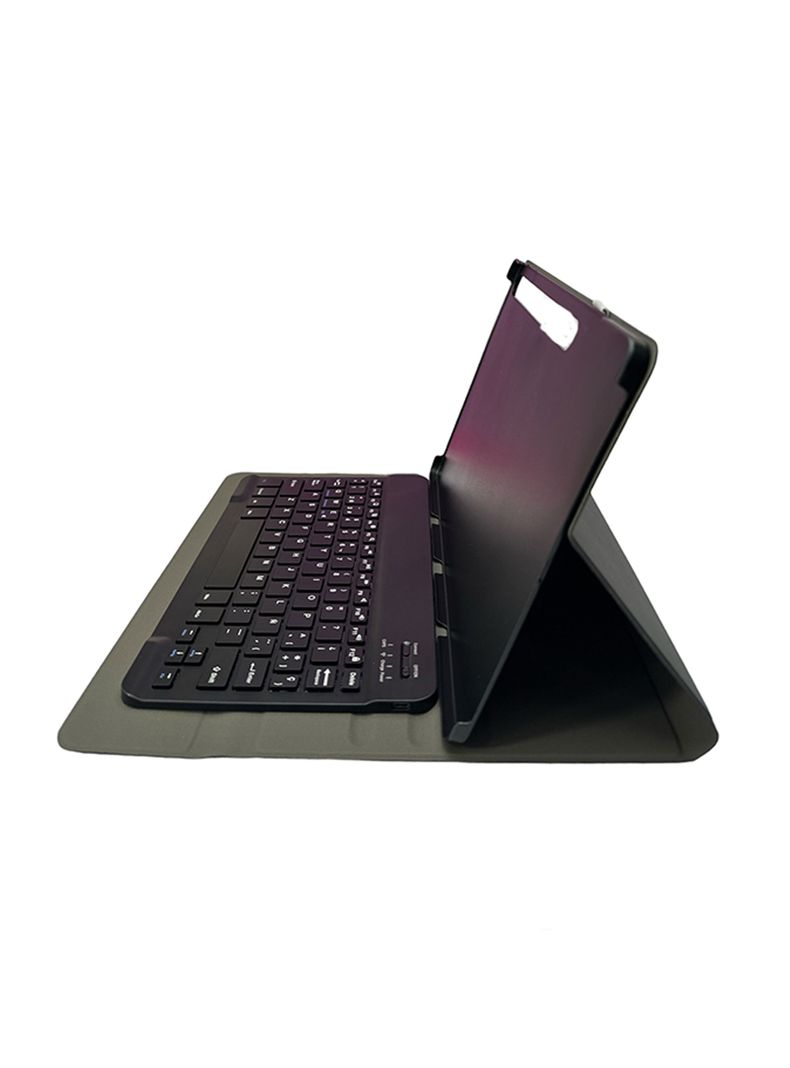 Funda Con Teclado Con Ñ Para Samsung Galaxy S7 Plus 12.4 Bk-2