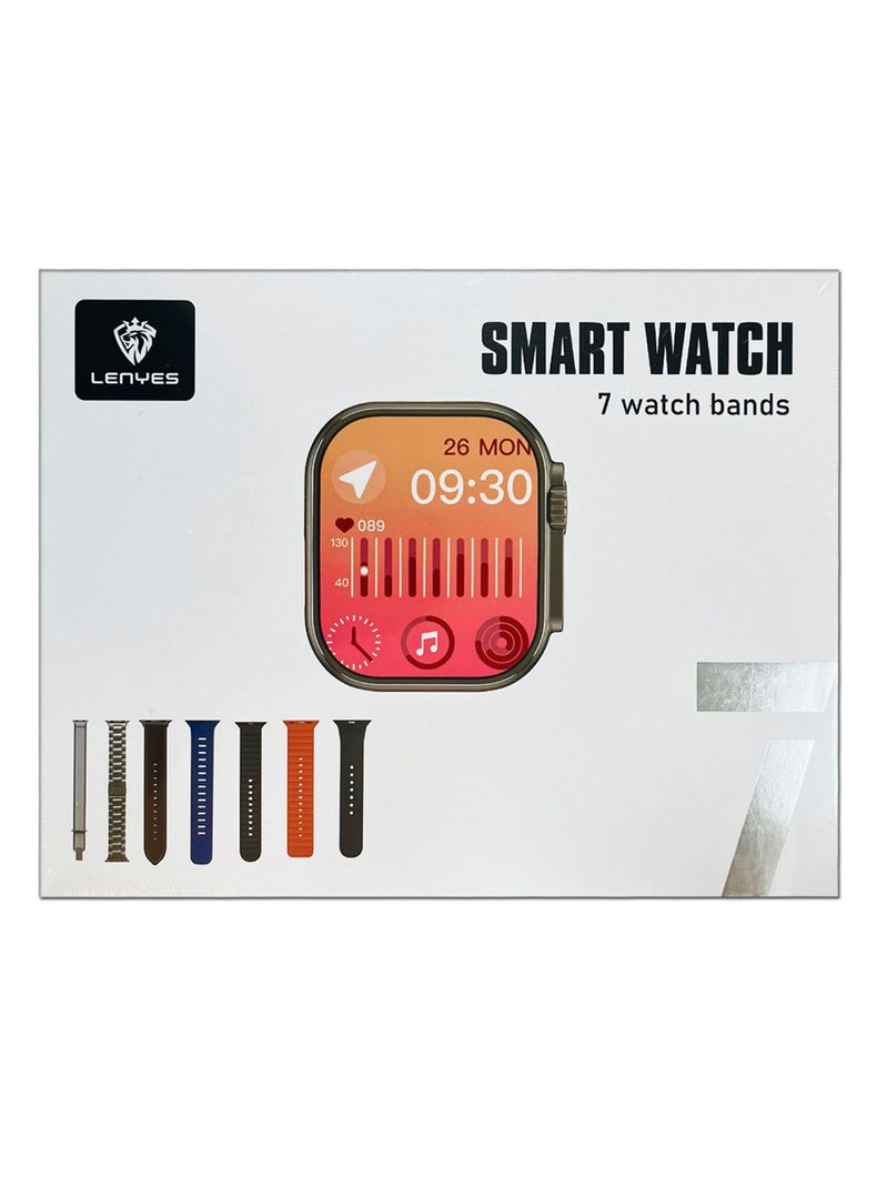 Reloj Inteligente SmartWatch Bluetooth Deportivo 7 Correa BK-3