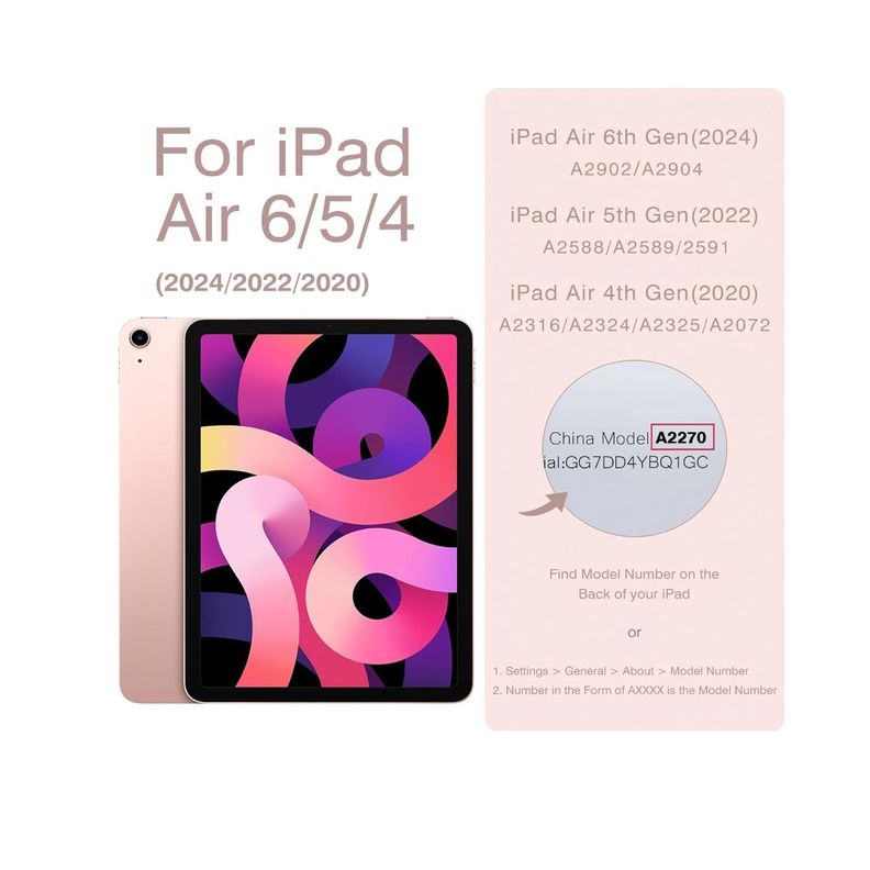 Lamina Mica Hidrogel Clear Para iPad Air 6ta 11" 2024 A2904-4