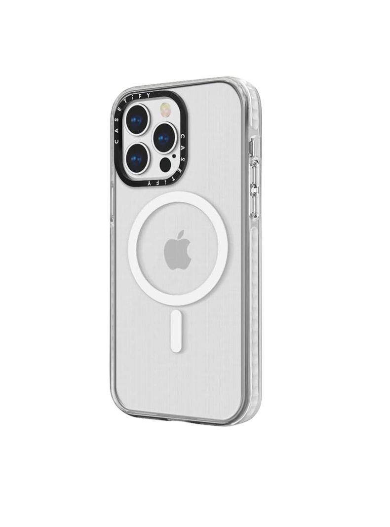 Carcasa Para iPhone 11 Magsafe Borde Blanco Casefity-0