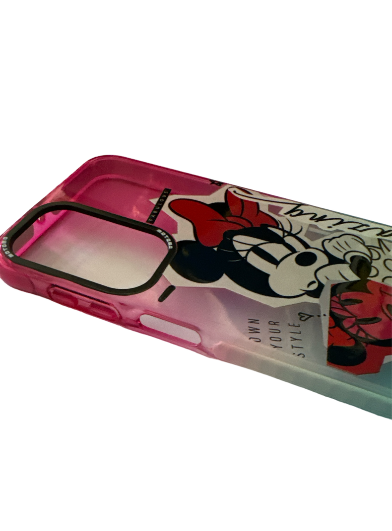 Carcasa Para Samsung A23 Mickey Y Minnie Disney Negro-2