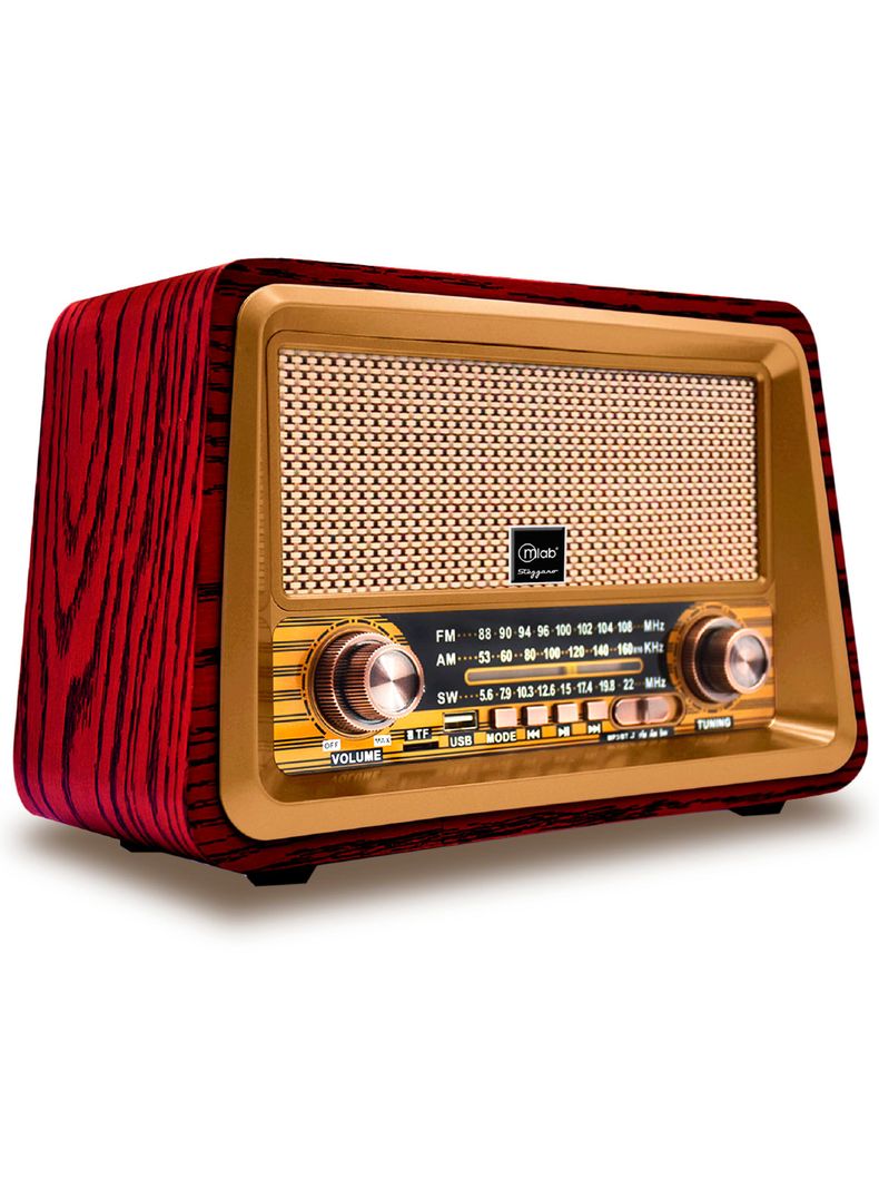 Radio Portatil Recargable FM Bluetooth USB-Micro SD Stezzano-2
