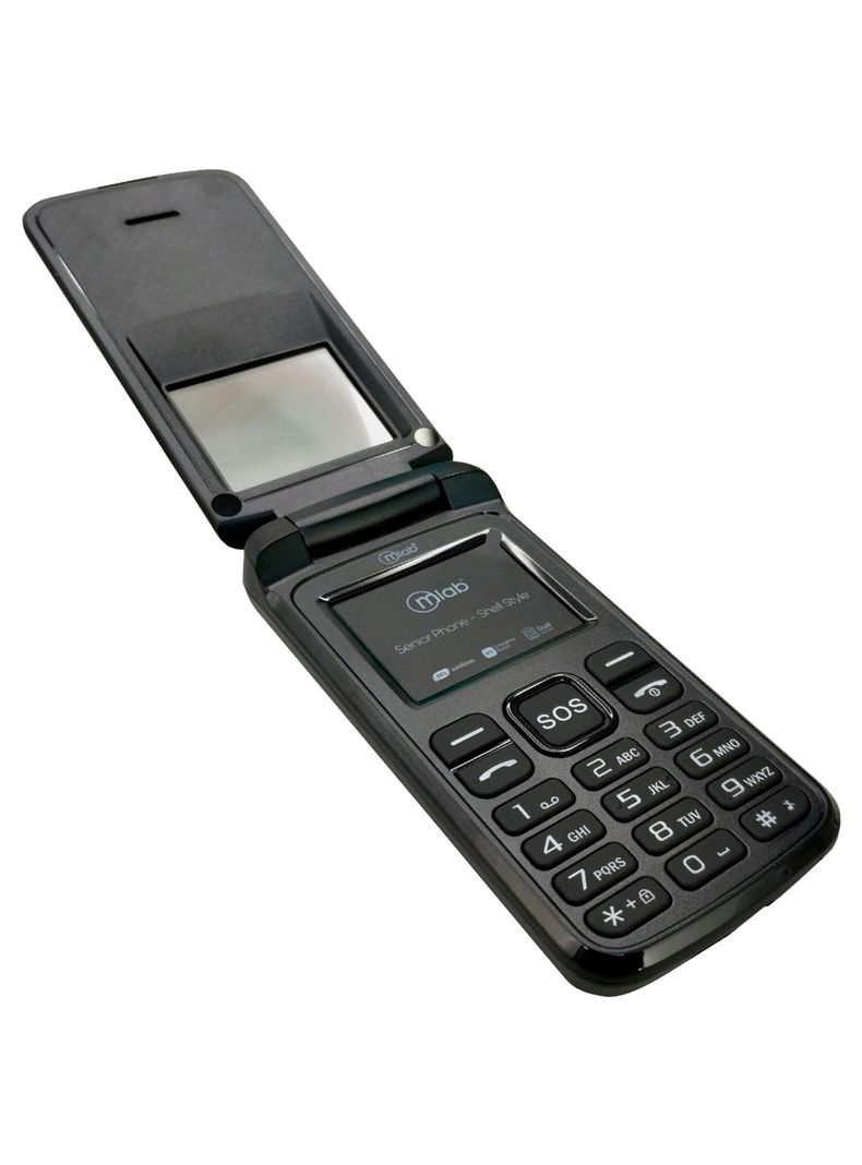 Telefono Celular Adulto Mayor 4G Senior 1.7" Almeja Dual Sim-1