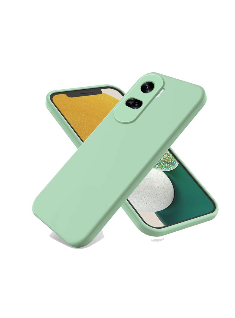 Carcasa Para Honor 90 Lite Goma Turquesa-0