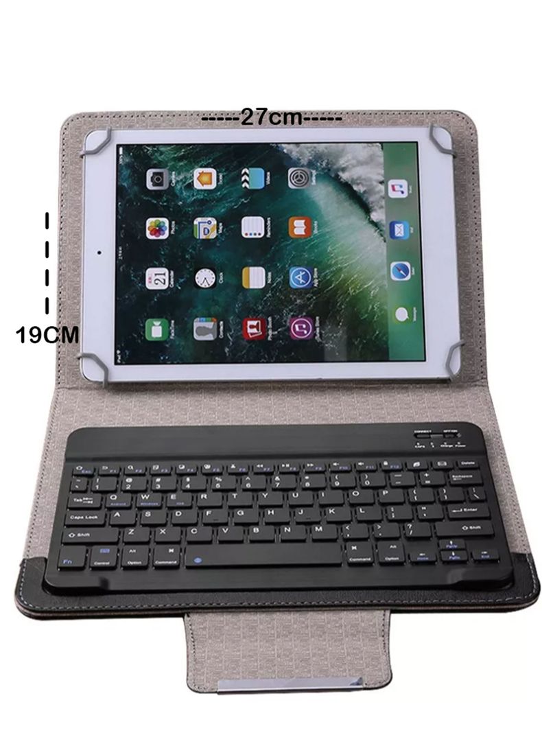 Funda Universal 11" Con Teclado Para Tablet Samsung-5