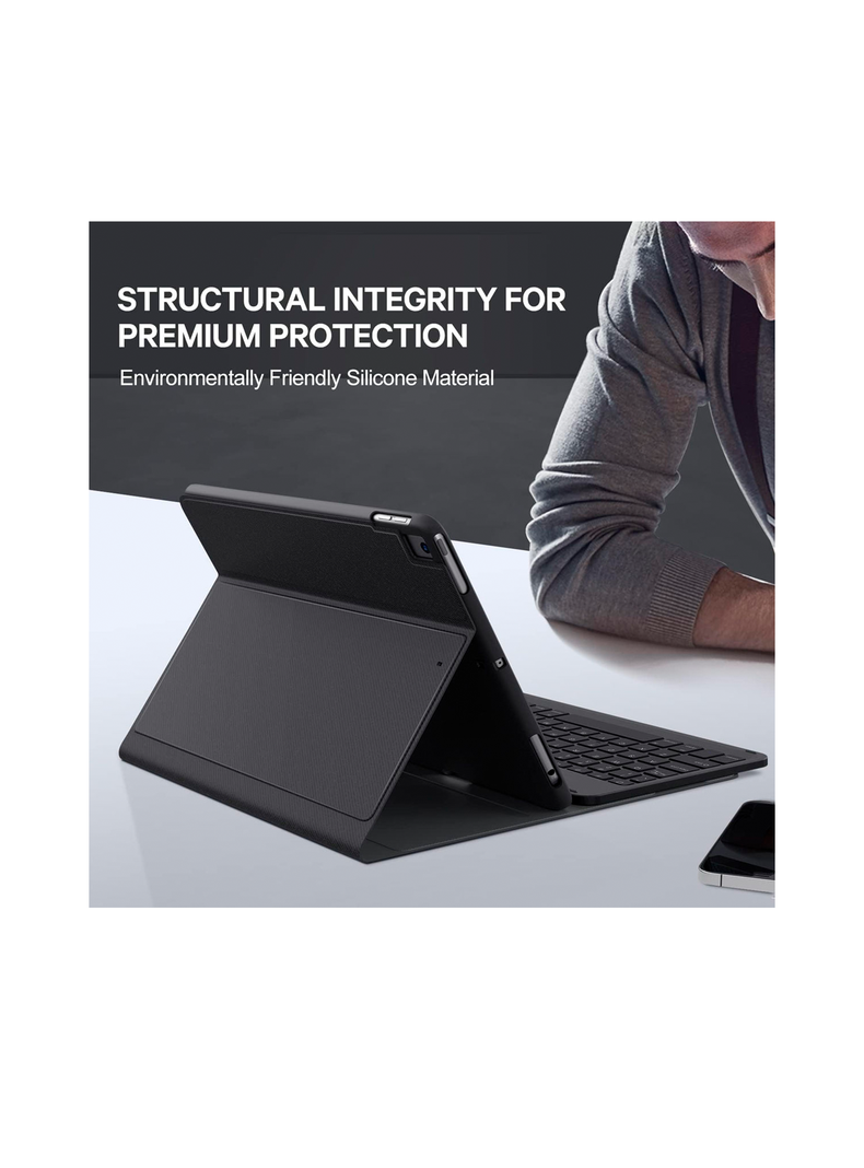 Funda Con Teclado Español Para iPad Air 11 6ta M2 2024-3