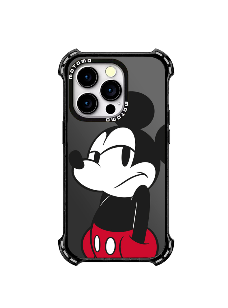 Carcasa Para iPhone 14 Pro Mickey Y Minnie Disney Negro-0