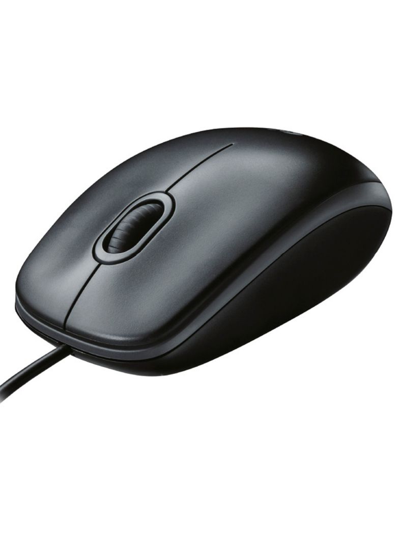 Mouse Optico Ergonómico Con Cable USB 1200dpi Logitech M90-0