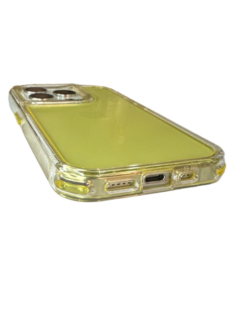Carcasa Para iPhone 11 Antigolpes Space Amarillo-1