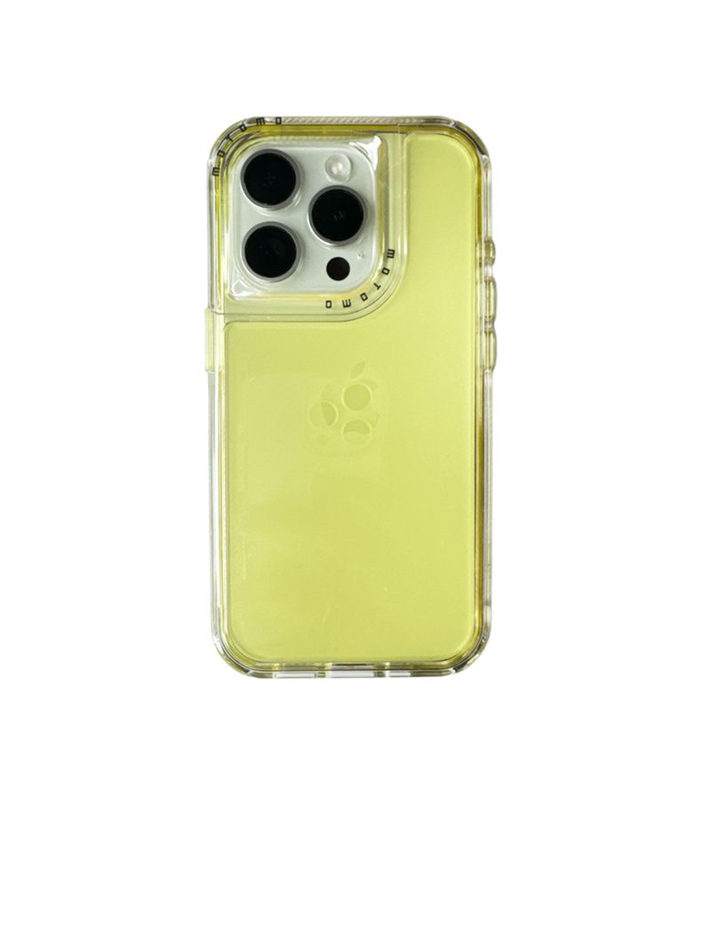 Carcasa Para iPhone 11 Antigolpes Space Amarillo-3