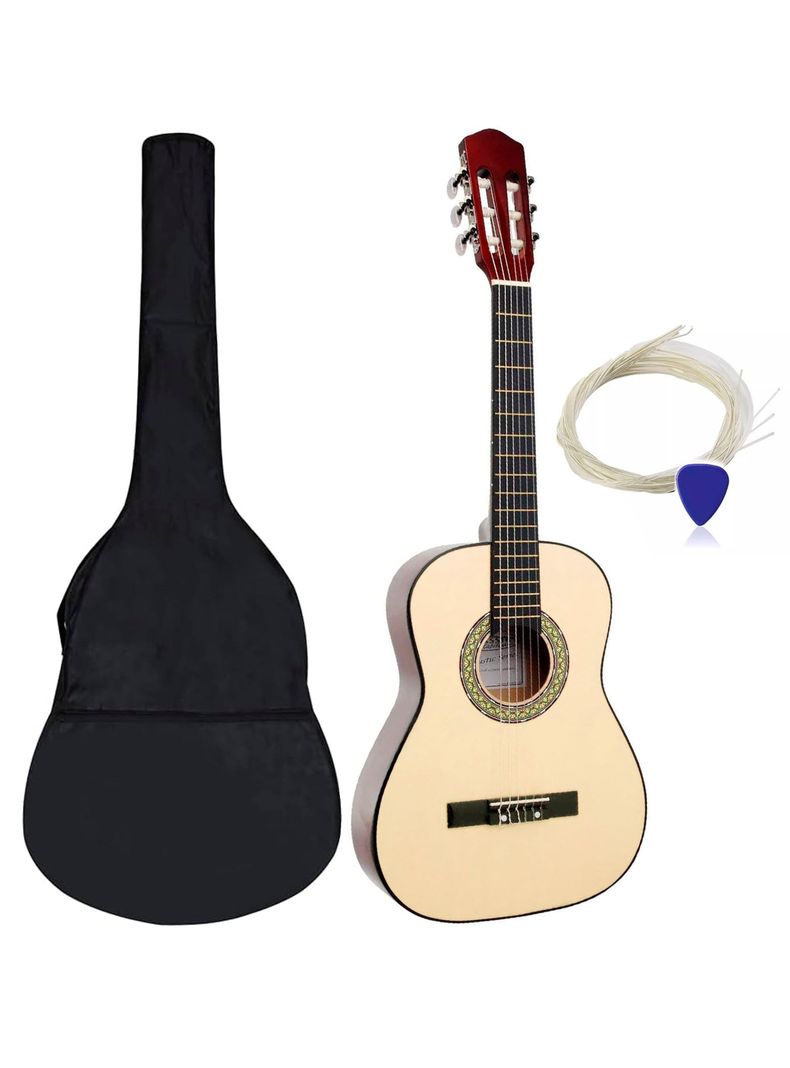 Guitarra Clasica De Niño 30 Pulgada Madera Con Funda Hendrix-3