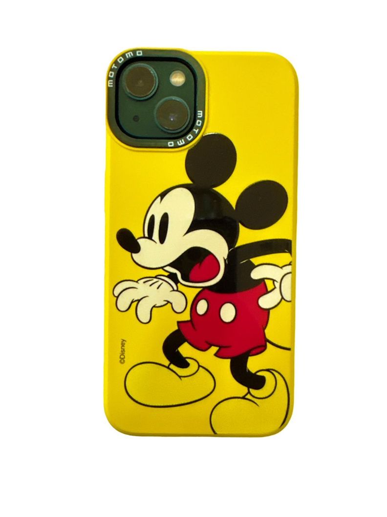 Carcasa Para iPhone 14 Pro max Mickey Disney Amarillo-0