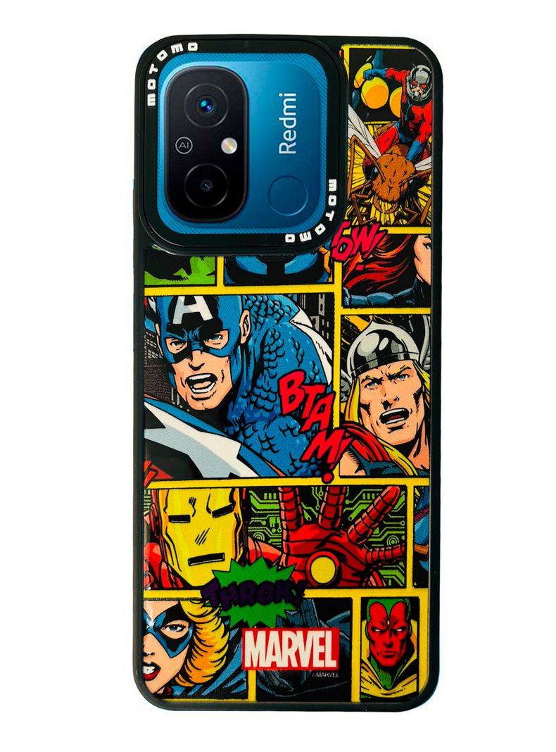 Carcasa Para Xiaomi Redmi 12C Marvel Los Vengadores-0