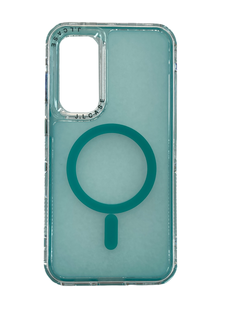 Carcasa Antigolpe 360 Para Samsung S23 Fe Magsafe Turquesa-0