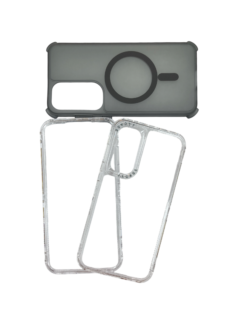 Carcasa Antigolpe 360 Para Samsung S23 Fe Magsafe Turquesa-3
