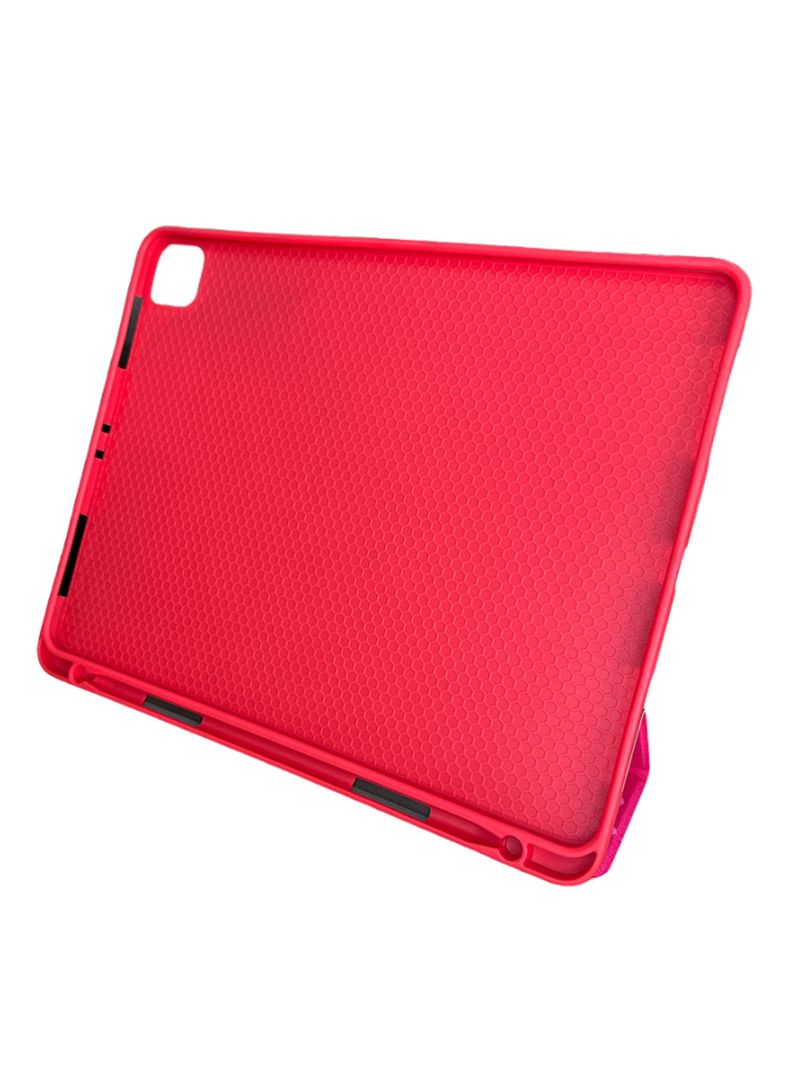 Funda Smart Cover Para iPad 12.9 Minnie Fucsia Con Ranura-2