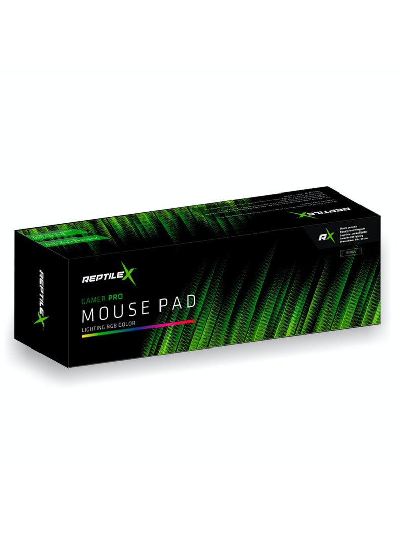 Mouse Pad Gamer Reptilex Retroilumino Rgb Rx0021-2