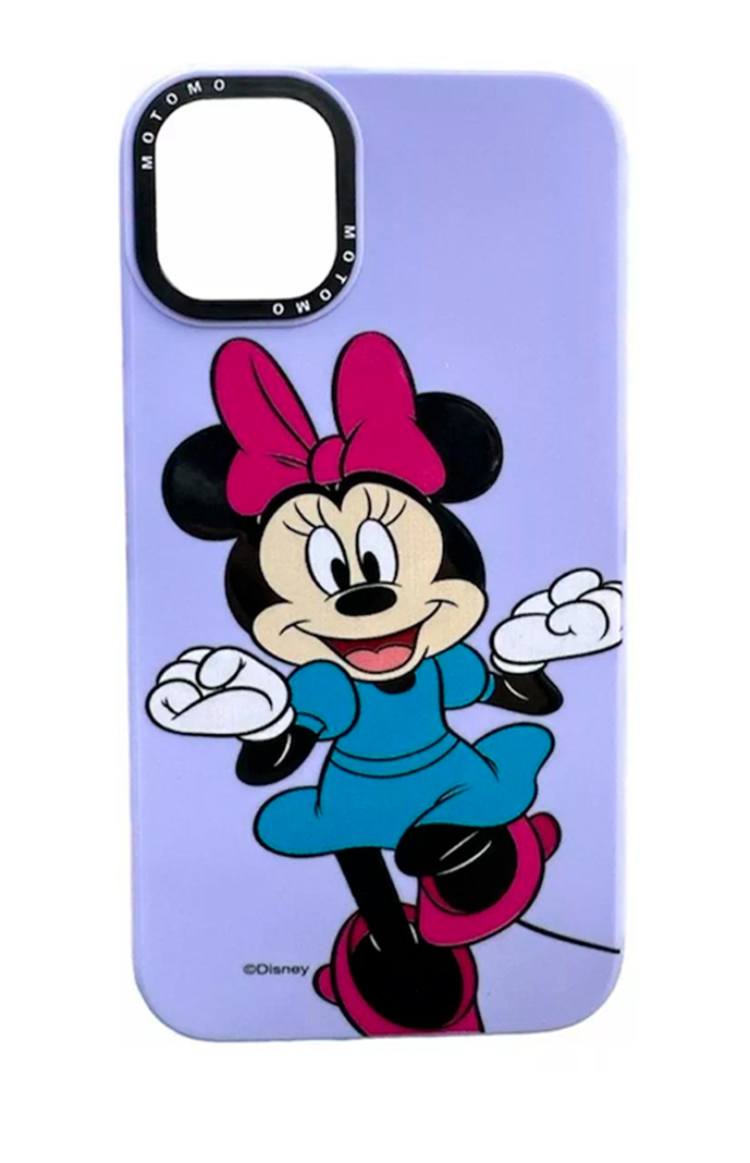Carcasa Para Samsung S22 Ultra Disney Minnie Lila-0