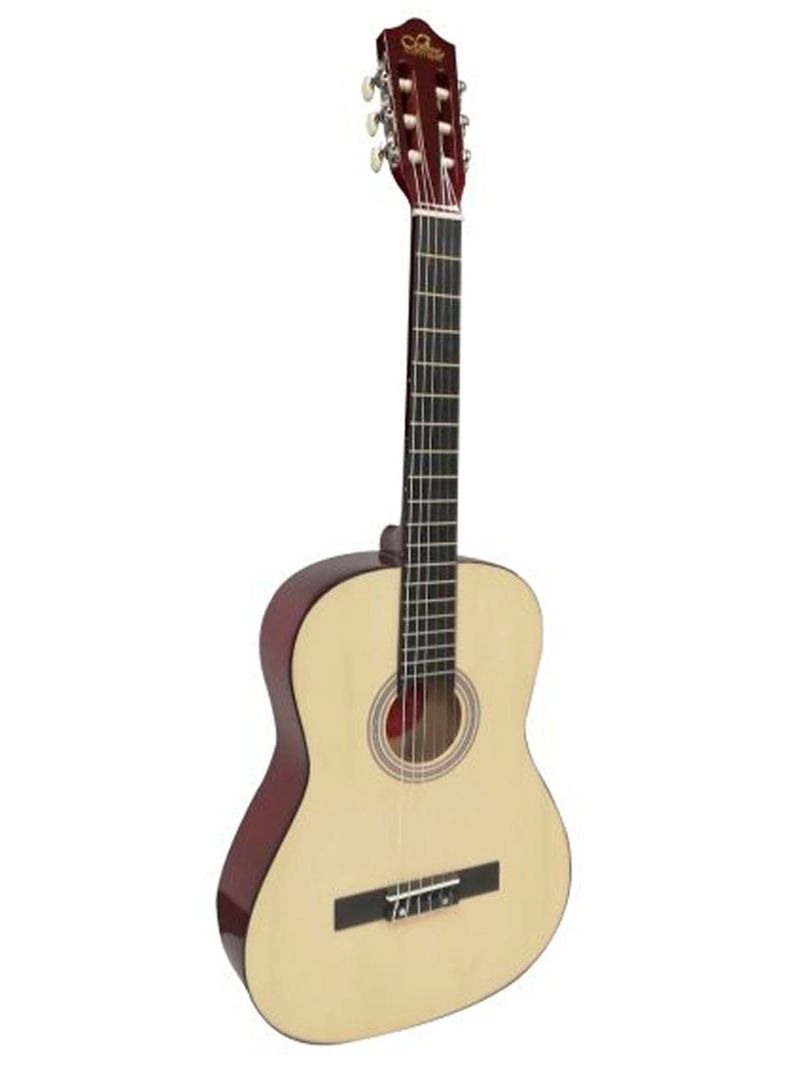 Guitarra Clasica 34 Pulg Sevillana Acabado De Madera Natural-1