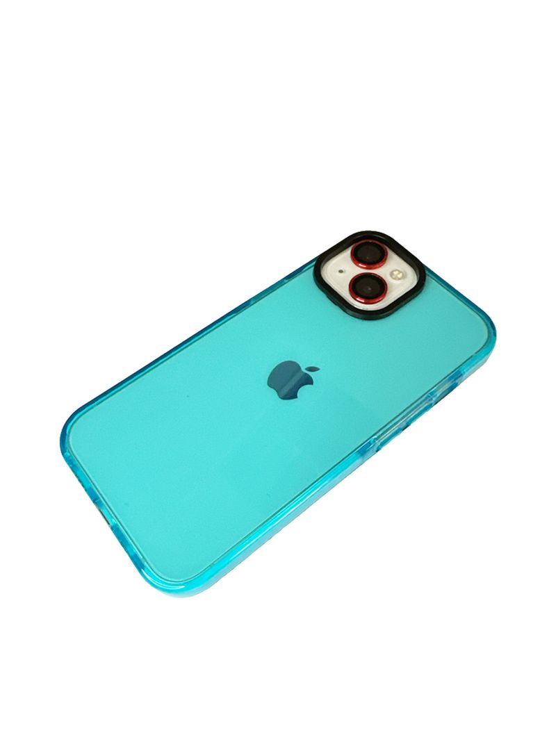 Carcasa Para iPhone 15 Pro Max Fluor Celeste-1