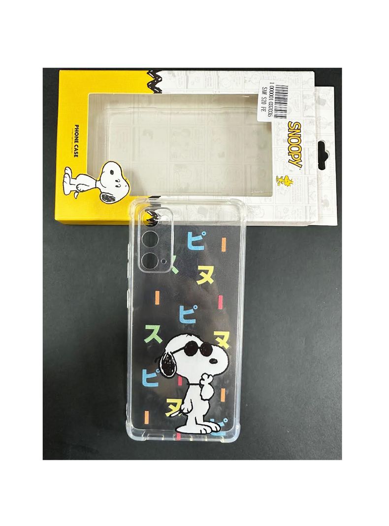 Carcasa Para Samsung S21 Fe Snoopy Letras-1