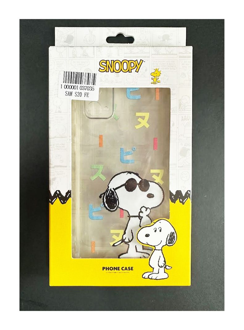Carcasa Para Samsung S21 Fe Snoopy Letras-3