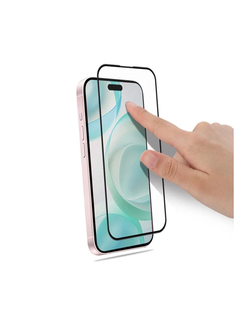 Lamina Mica de Vidrio Para iPhone 16 Plus Con Skin-3