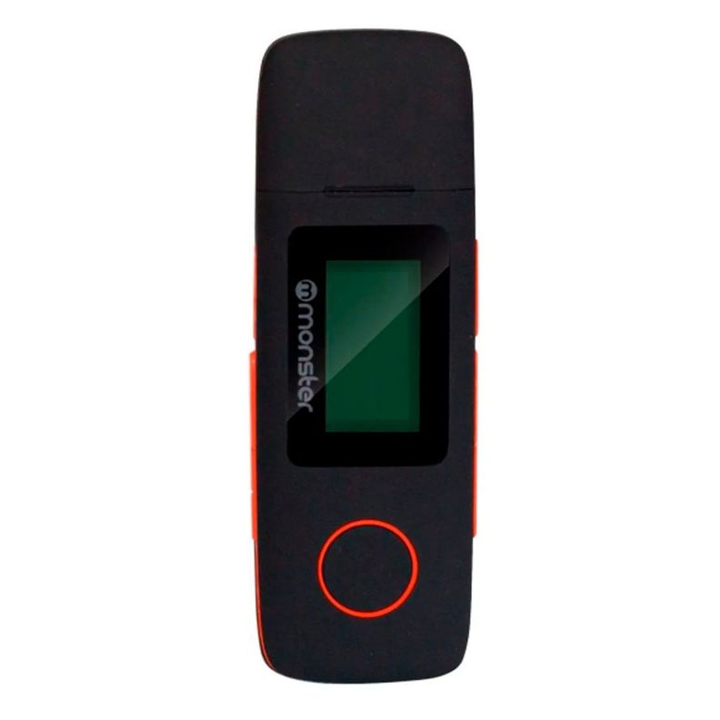 Reproductor Mp3 16gb Expandible / Radio/ Grabadora Lcd Rojo