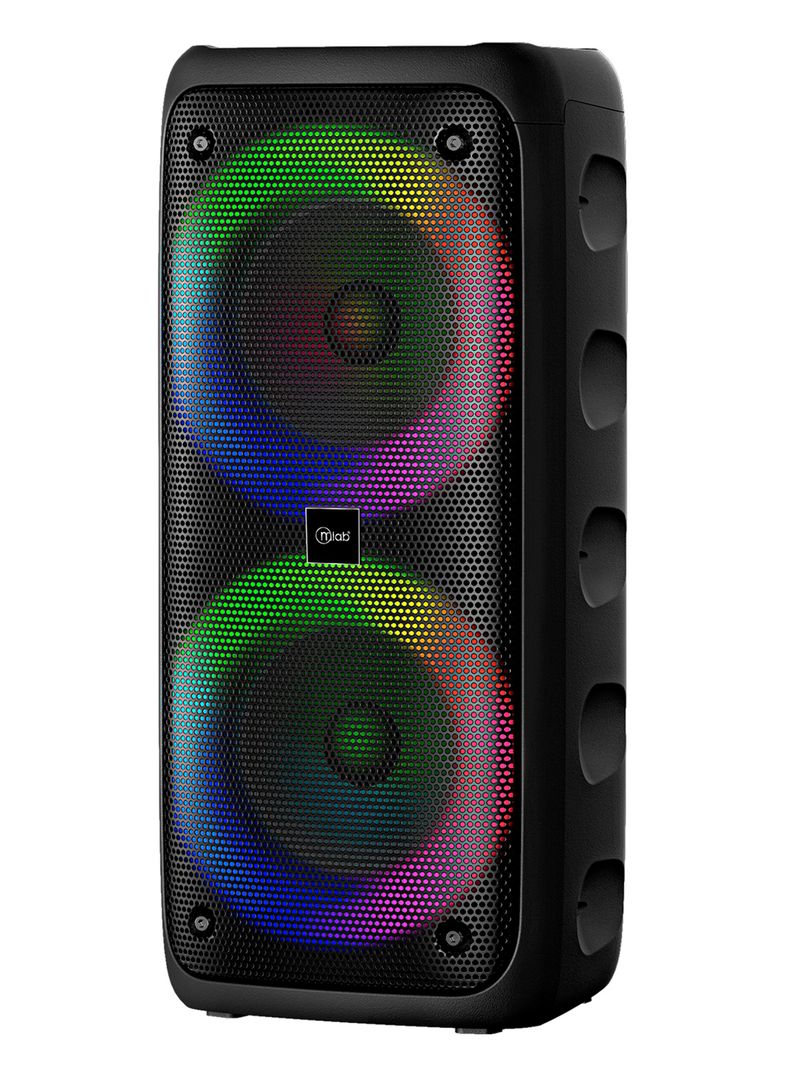 Parlante Inalámbrico Bluetooth USB Radio Funky Negro-0