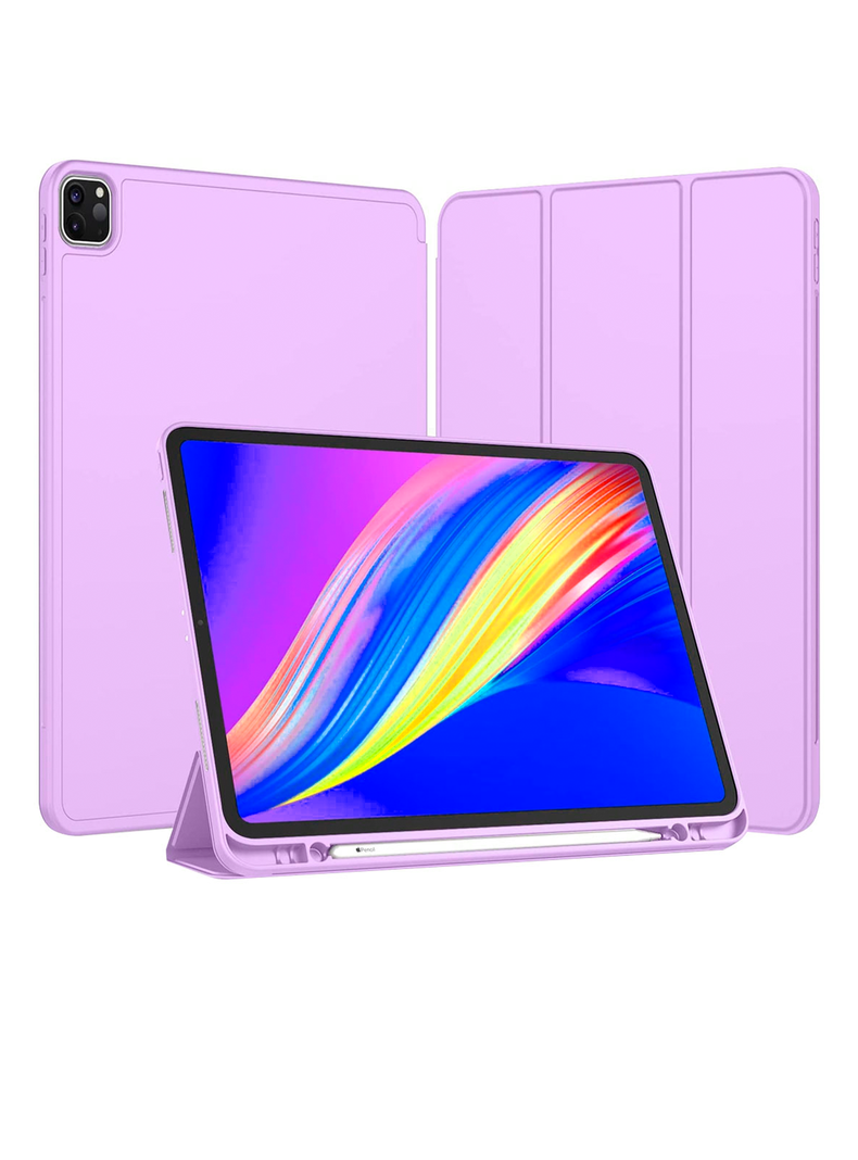 Funda SmartCover Para iPad 11 / iPad 11 Pro Con Ranura Lila-0