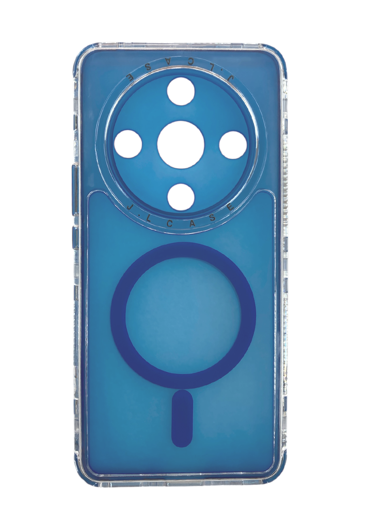 Carcasa Antigolpe 360 Para Honor Magic 6 Lite  Magsafe Azul-0