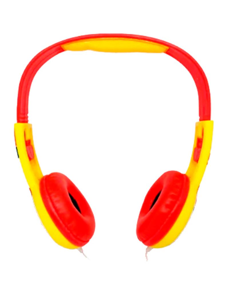Audifonos Con Cable Diseño Paw Patrol Conexión 3.5mm Rojo-2