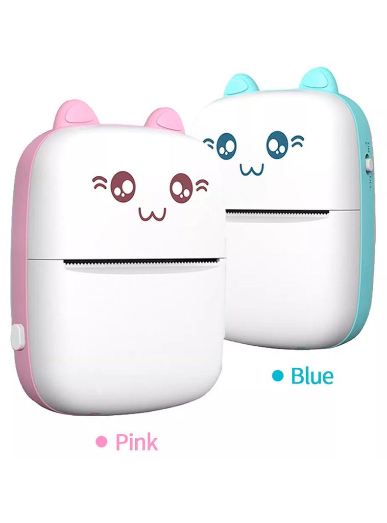 Impresora Termica Portatil Bluetooth Bateria Recargable Rosa-3