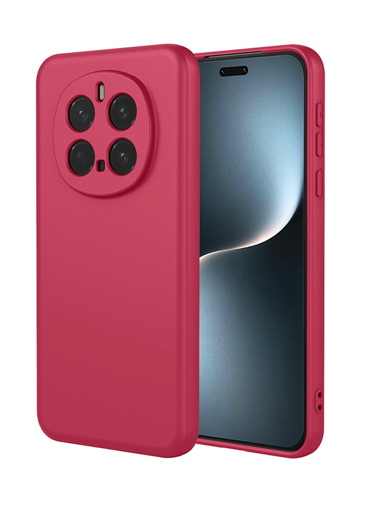 Carcasa Funda Para Honor Magic 7 Pro Goma Colores Rojo