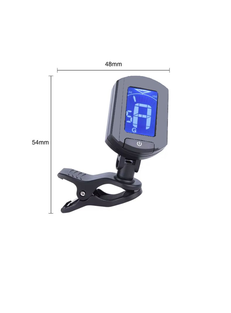 Afinador Digital Mini-clip Guitarra Ukelele Violin Bajo-2