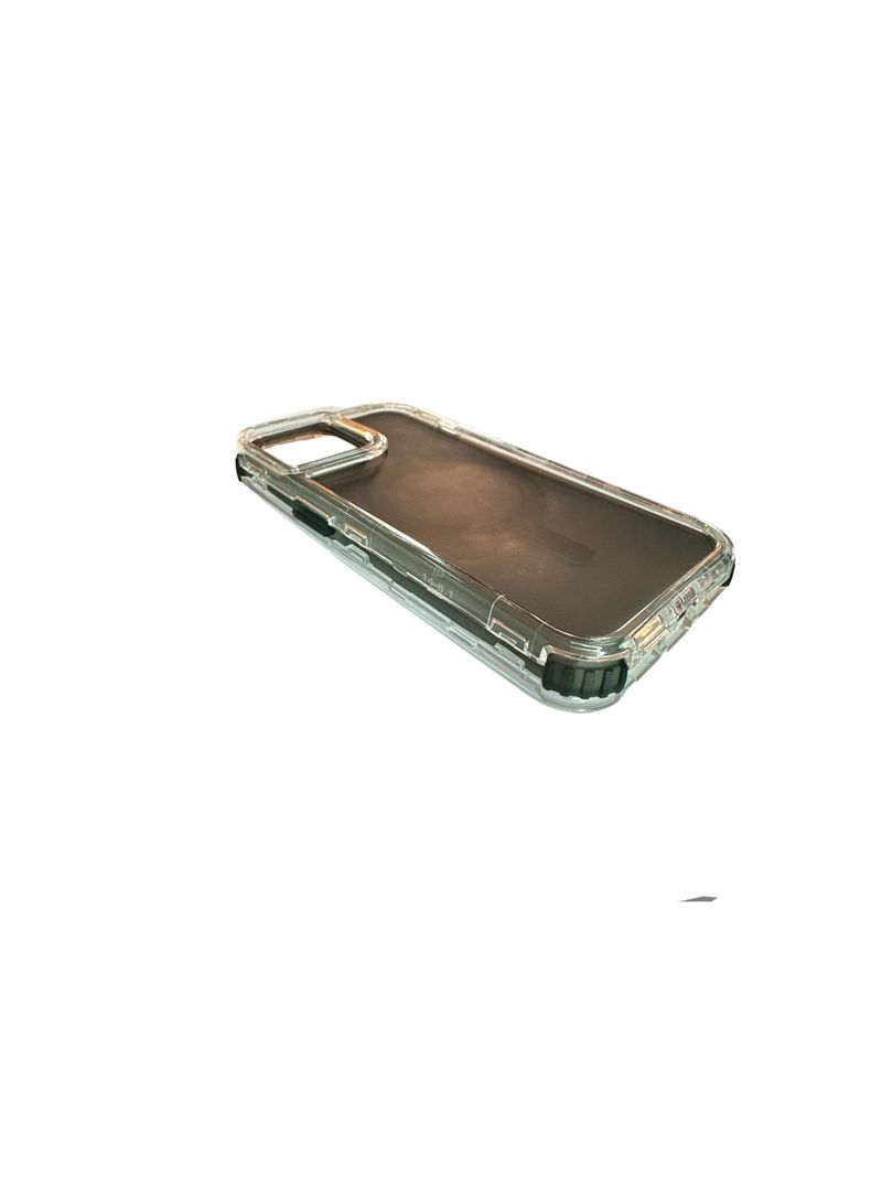 Carcasa Antigolpes 360 Para iPhone 14 13 Negro Fluor-1