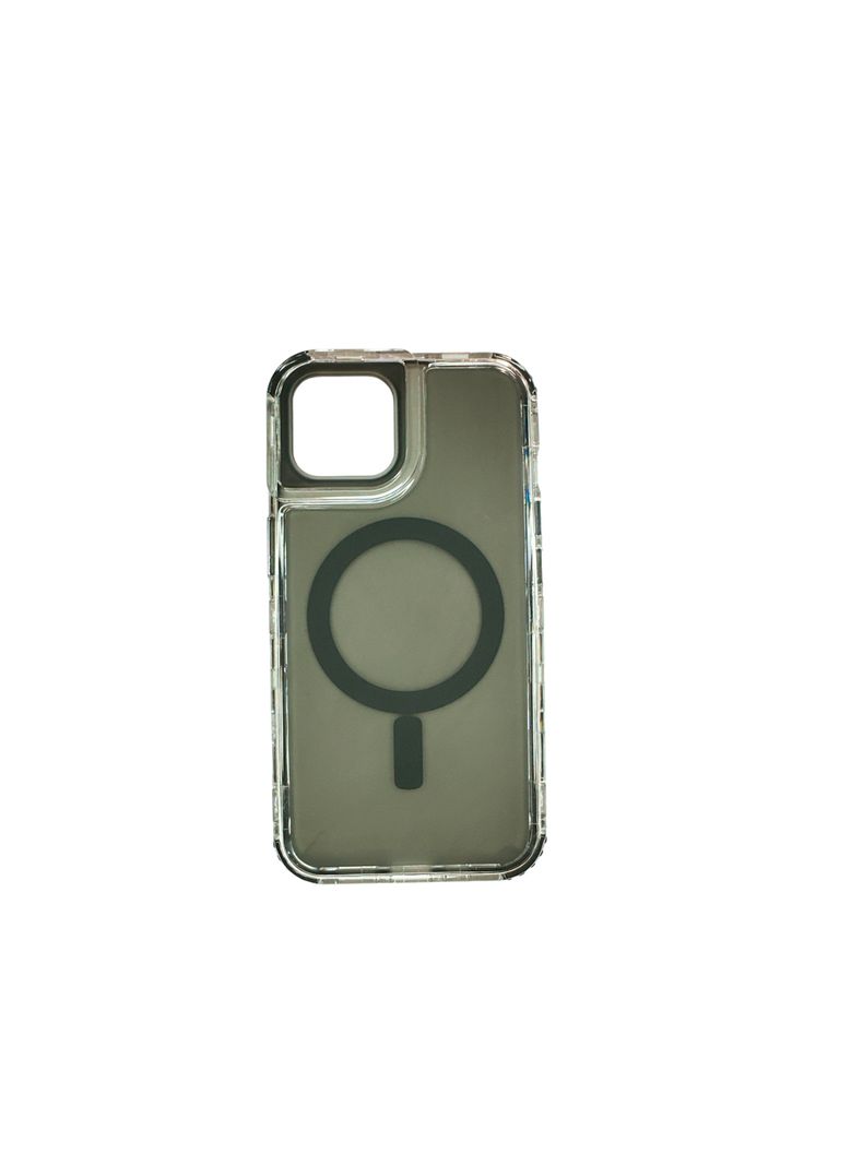 Carcasa Antigolpes 360 Para iPhone 14 13 Negro Fluor-2