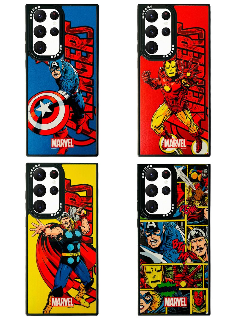 Carcasa Para Samsung S22 Ultra Marvel Iron-Man-1