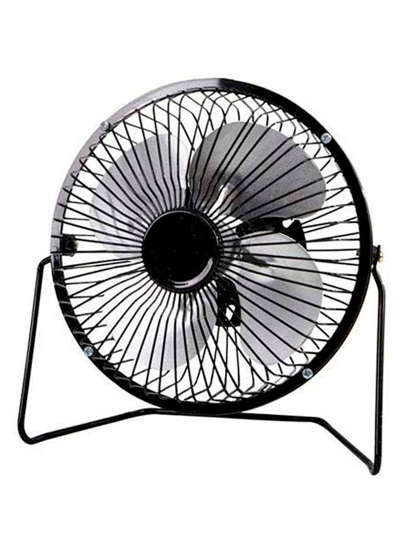 Mini Ventilador Portatil De 6 Pulgadas Puerto USB Negro-0