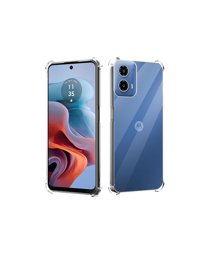 Carcasa Trasparente Antigolpes Para Motorola Moto G34-0