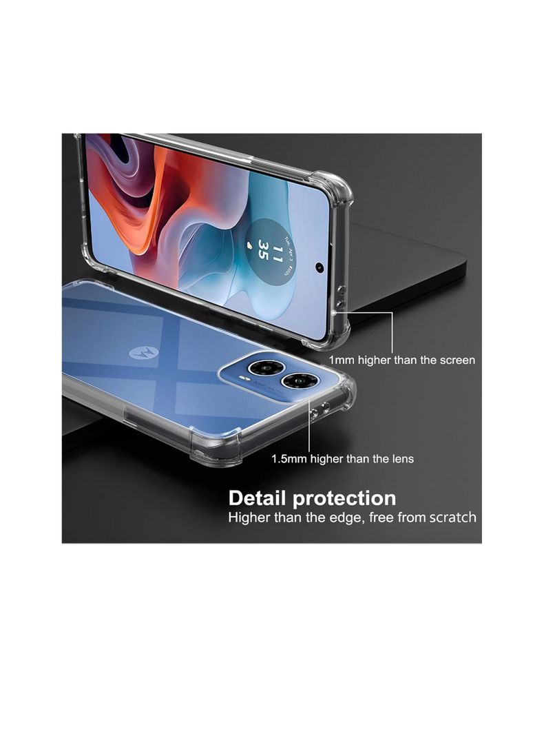 Carcasa Trasparente Antigolpes Para Motorola Moto G34-2